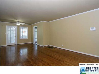 Living room is nice and spacious!