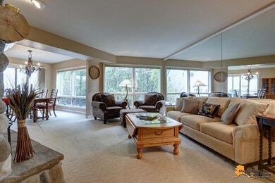 Beautiful sunlit living room