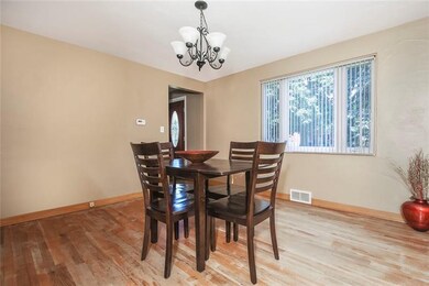 Dining Room: Nicely sized dining room with newer w