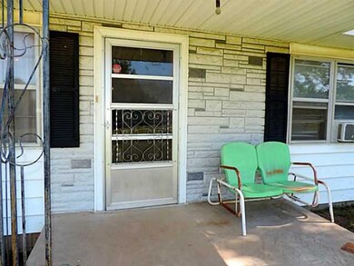 Exterior Front. Front porch.