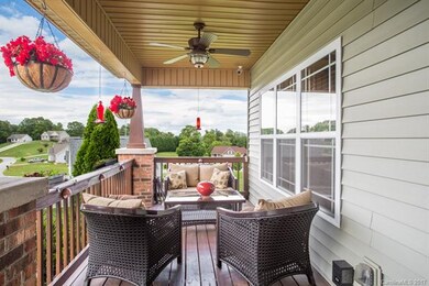 Relaxing front porch.