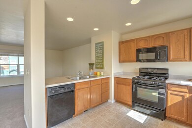 kitchen into living