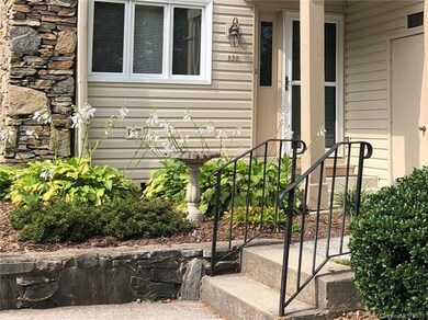 Front porch with storage area/room on right