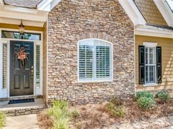 Architectural finishes highlight the exterior of t