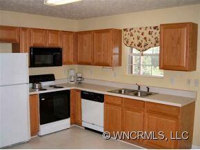 Kitchen With New Vinyl Floor