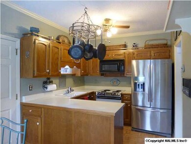 The 18' x 9' Kitchen and Breakfast area.