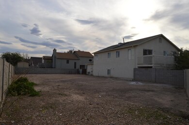 Rear of home