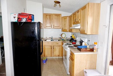 Kitchen with Refrigerator