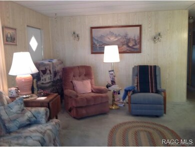 End of living room