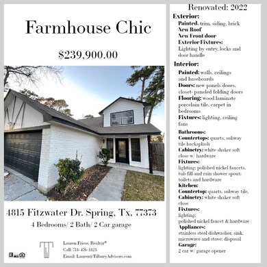 4815 Fitzwater Dr, Spring, TX 77373 - photo 2