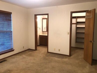 The master bedroom is large and comfy.  Some of th