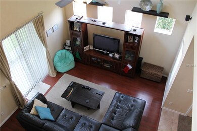 family room from above