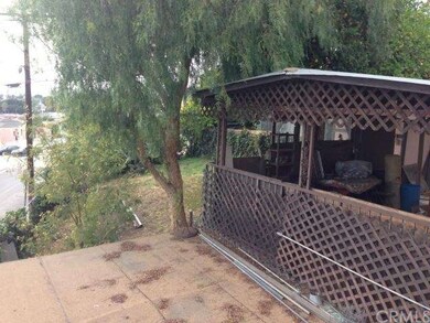 Terrace and side yard