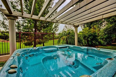 Custom Pergola and Spa