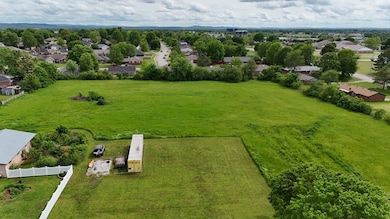 aerial view looking south