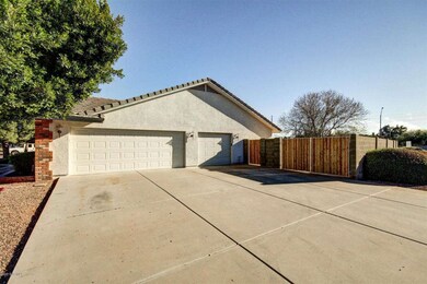 three car extended garage RV gate &park