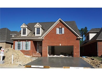 Photo of ACTUAL home currently under construction.