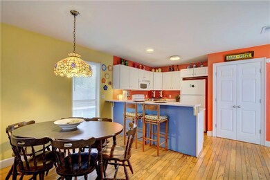 Nice, open space and note the large pantry (the pa