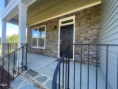 Beautiful stone porch