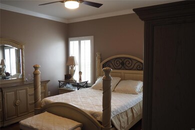 Master Bedroom with 2 walk in closets