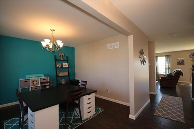 Entering your home from the front door