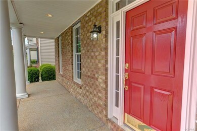 Formal entrance.