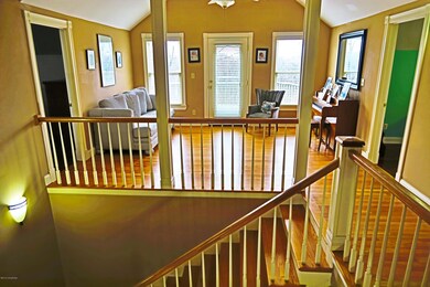 Loft with deck