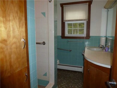 Bathroom. Full bathroom on first floor.