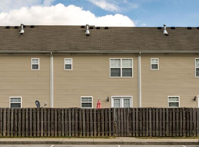 Back of units- nice privacy fences.