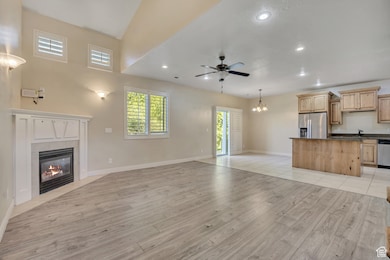 Family Room with Fireplace