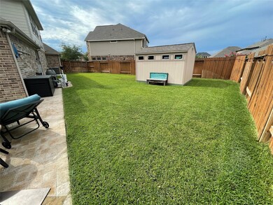 Another view of the left side yard.