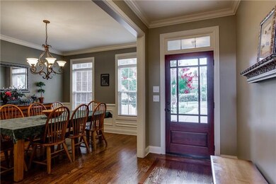 A spacious and light filled entry greets your gues