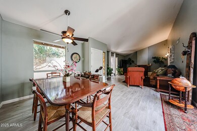 living and dining