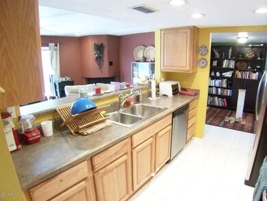 Redone Kitchen Open to Family Room