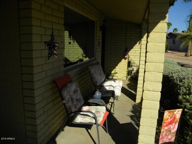 Covered porch