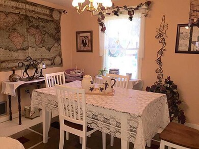 Dining Room. Dining room with center light fixture