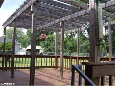 Patio/Deck - Additional view of deck/pergola...interior access from kitchen-breakfast area