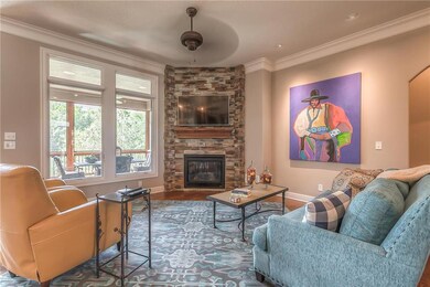 Beautiful fireplace in Great Room