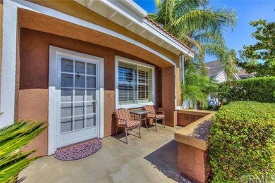 Secluded front porch is perfect for your morning c