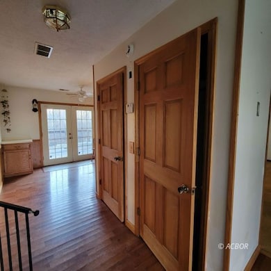 Hall coat and pantry closets