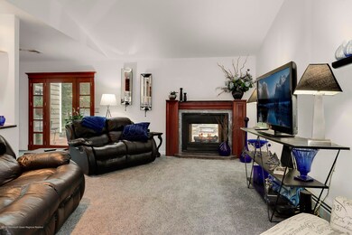 Living Room W/ See Thru Fireplace