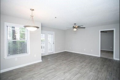 Empty room featuring hardwood / wood-style floors 