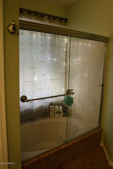 Master Bath with Sunken Tub and Shower