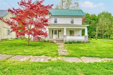 Front view of the house