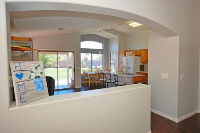 Kitchen & family room
