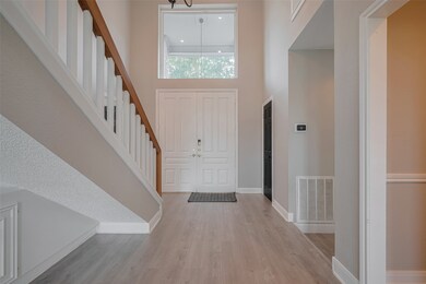 Spacious welcoming entrance.