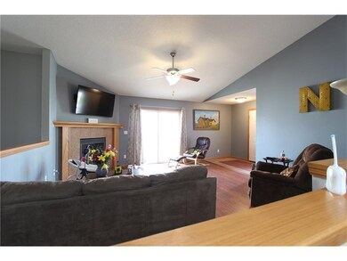 Living Area, lovely wood floors.