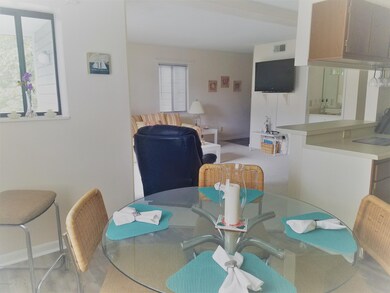 View from eating area