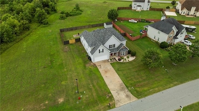 Aerial view of property and surrounding area