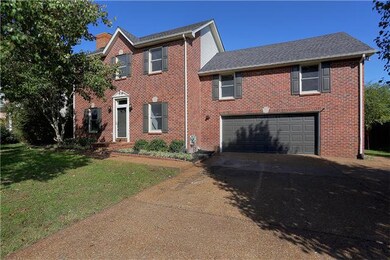 Home sits a very nice lot, with mature trees and fenced in back yard with in-ground pool.